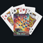 Molecular Caffeine Structure - Science Art Coffee Casinokort<br><div class="desc">Molekylär koffeinstruktur - Vetenskaplig konst Älskare Design Bränn din dag med vetenskap och koffein! Den här öga-fångstutformningen har koffeinets molekylstruktur i en levande, konstnärlig återgivning. Fet sfärer och anslutning av linjer illustrerar atomernas komplexa arrangemang i denna stimulerande förening, skapar ett biet som är en synligt engagerande perfekt för kaffe älskare,...</div>