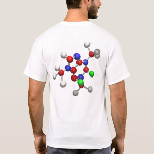 Molekyl 3-D Rendering Tee