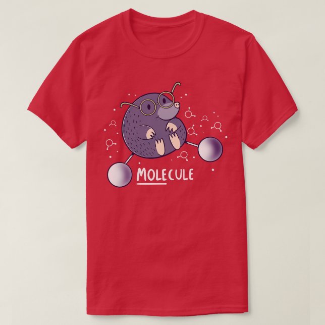 Molekyl T Shirt (Design framsida)