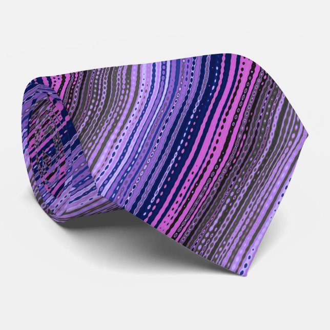 Molekyl variegated Stripe Violet Two-sided Slips (Rullad)
