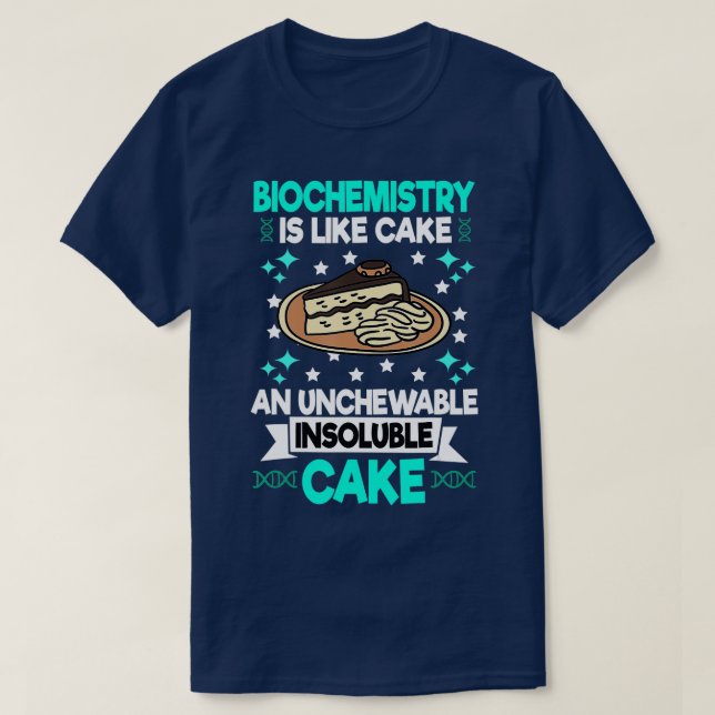 Molekylär biokemi och cellbiologi Lab Bioche T Shirt (Design framsida)