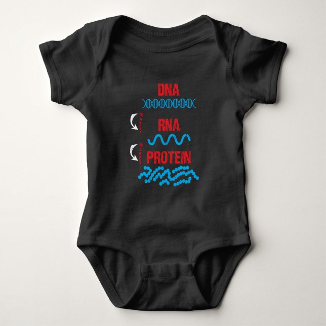 Molekylär biologi för cell för protein för t shirt (Framsida)