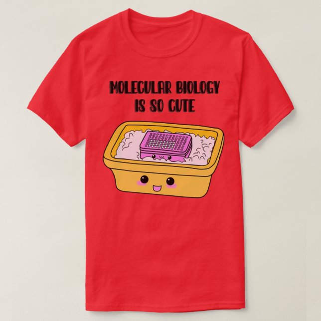 Molekylär biologi PCR-rör 1 T Shirt (Design framsida)
