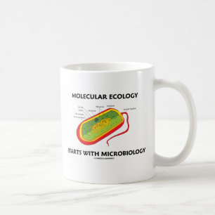 Molekylär ekologi börjar med mikrobiologi kaffemugg