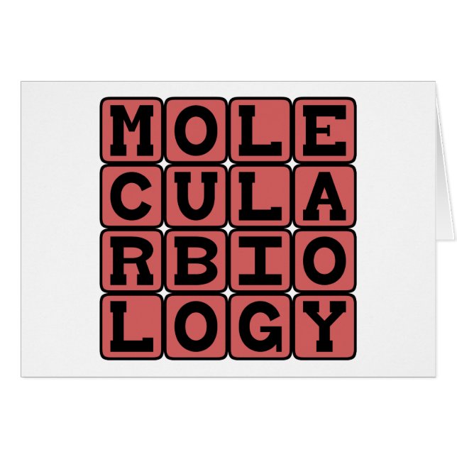 Molekylärbiologi, Biologigren Hälsningskort (Framsidan Horizontal)