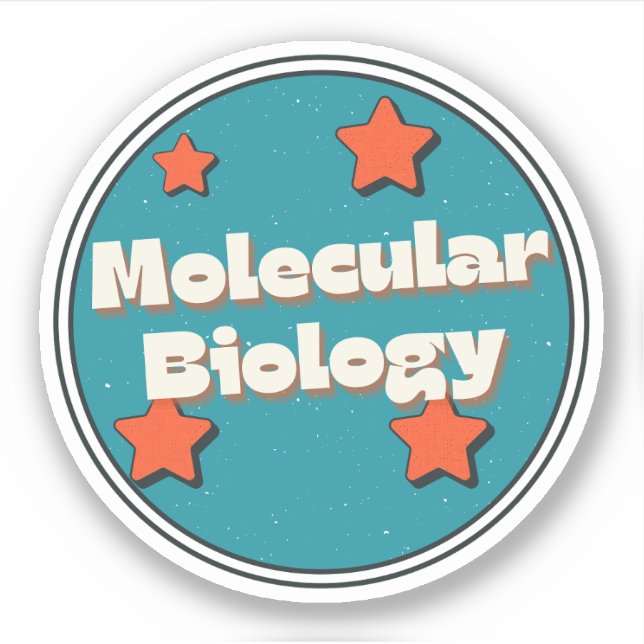 Molekylärbiologi Klistermärken (Framsida)