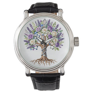 Molekylärt livets träd kemi och biologi flora armbandsur