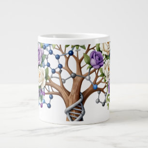 Molekylärt livets träd kemi och biologi flora jumbo mugg