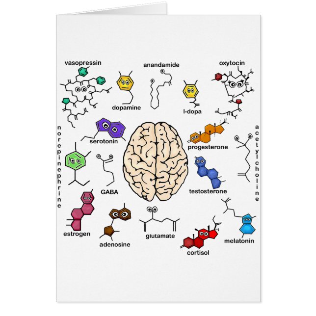 Molekyler Galore! Hälsningskort (Framsidan)