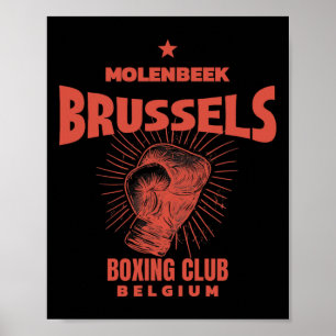 Molenbeek Brussels Boxing Klubb Belgium - Boxing 2 Poster