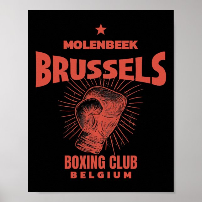 Molenbeek Brussels Boxing Klubb Belgium - Boxing 2 Poster (Framsidan)