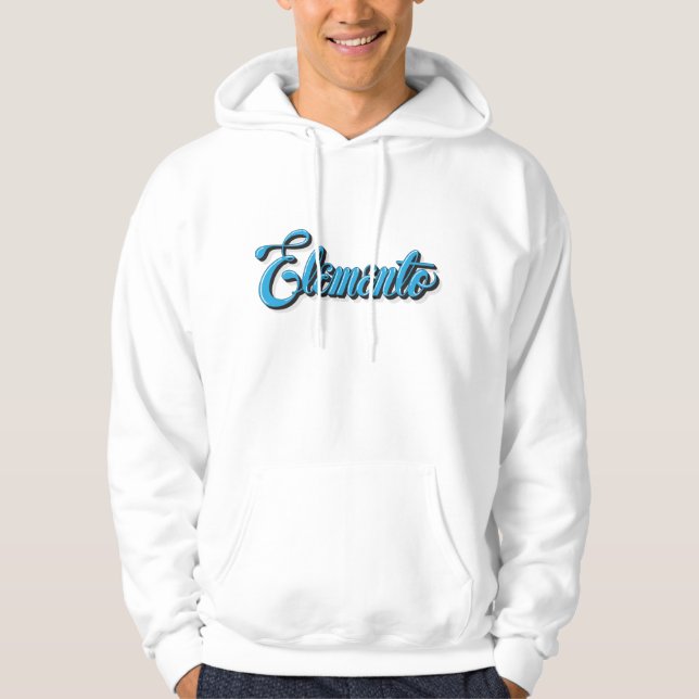 Moletom com Capuz Elemento Lettering Hoodie (Framsida)