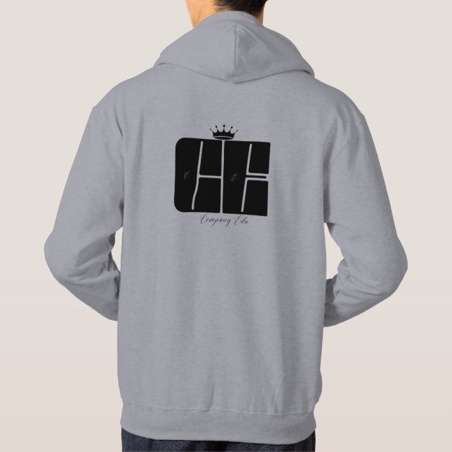 Moletom Company Edu minimalistico Hoodie (Baksida)