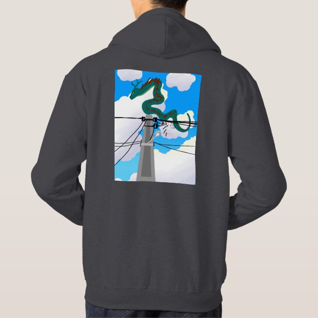 Moletom  hoodie (Baksida)