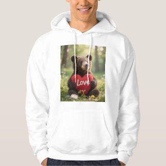 Moletom ursinho fofo hoodie