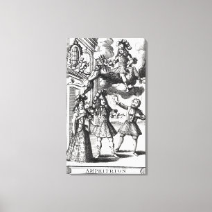 Moliere 'Amphitryon Canvastryck