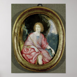 Moliere as St John the Baptist Poster