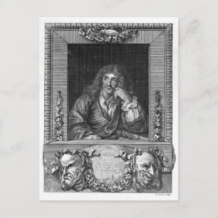 Moliere porträtt vykort
