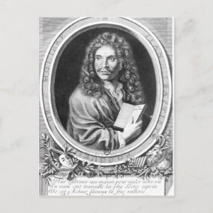 Moliere porträtt vykort