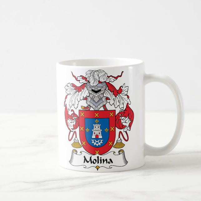 Molina familjvapensköld kaffemugg (Höger)