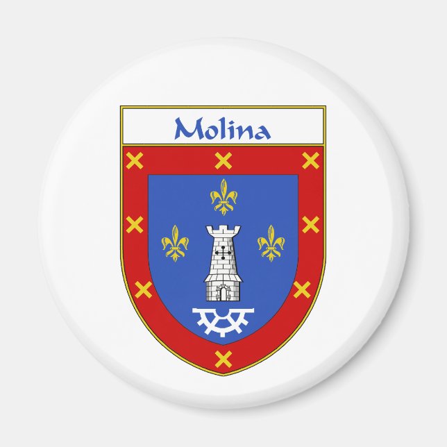 Molina Jackar av Arm/Familjestöd Magnet (Framsidan)