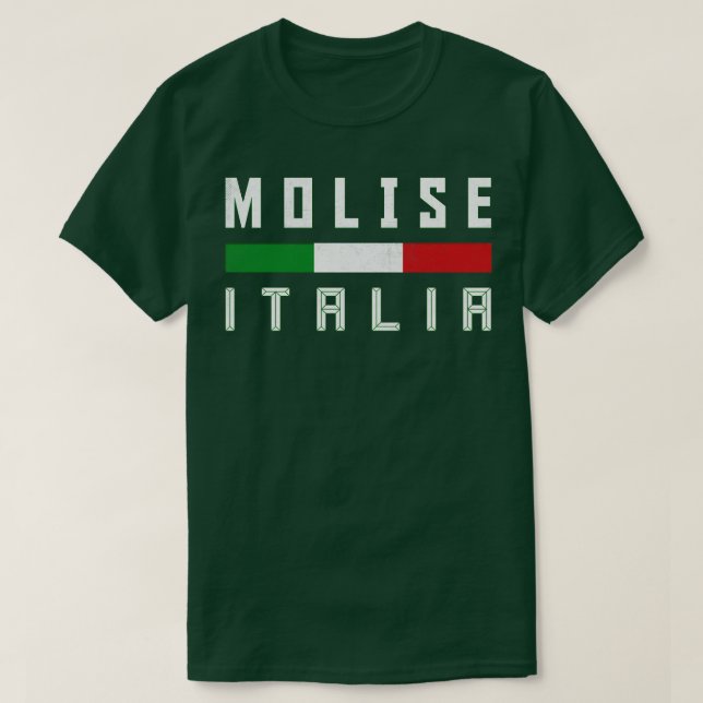Molise Italia Italien Typography Design T Shirt (Design framsida)