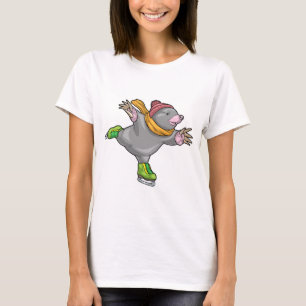 Moll Isdans Isrinkor Vintersporter T Shirt