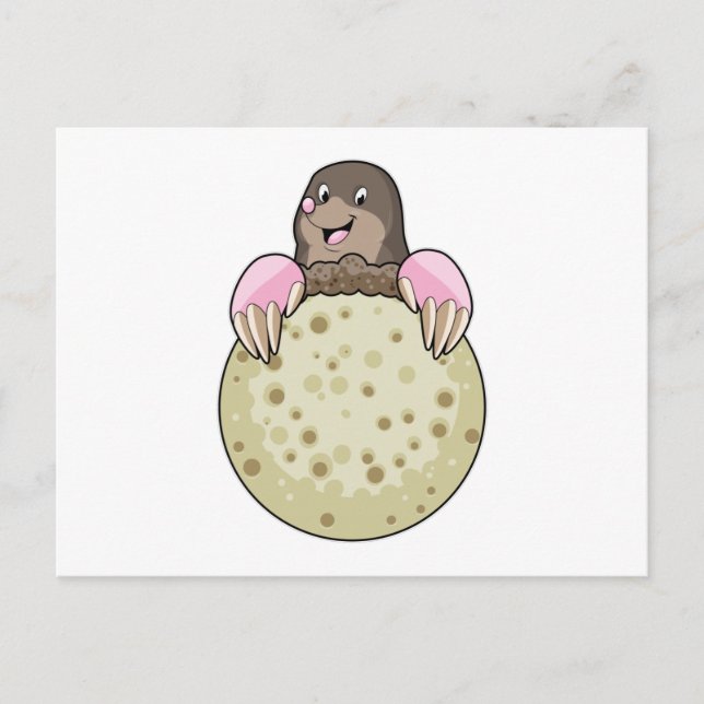 Moll med måne vykort (Framsida)