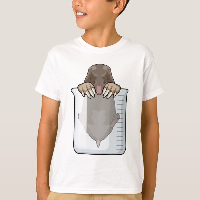 Moll med måttbägare t shirt (Framsida)