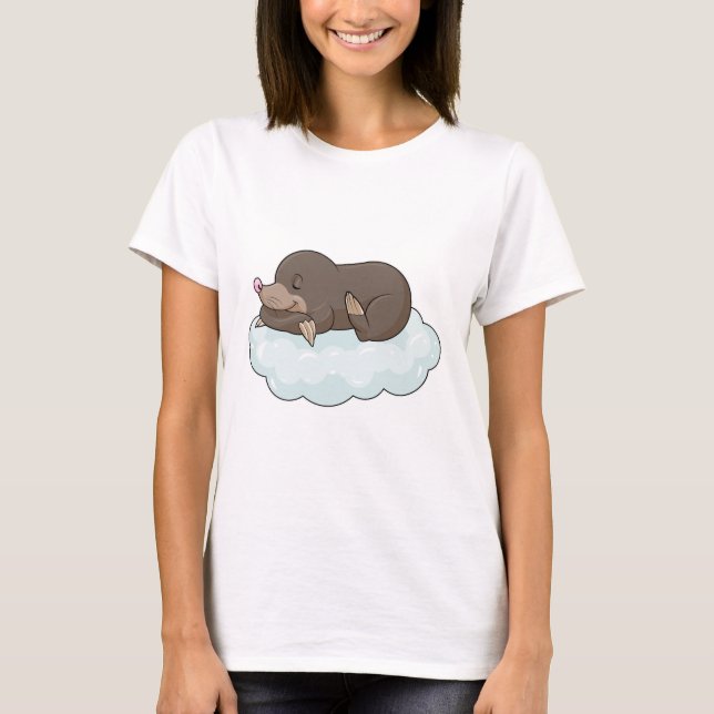 Moll på moln t shirt (Framsida)