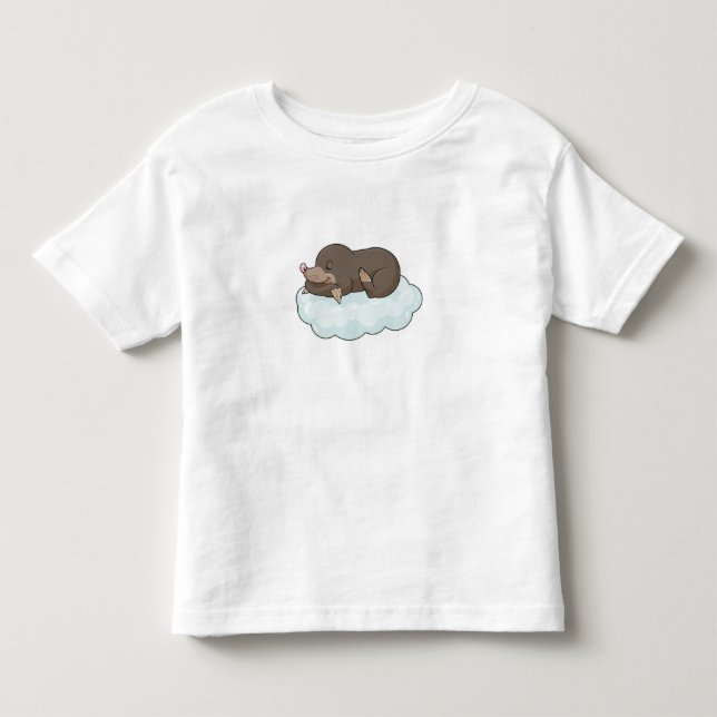 Moll på moln t shirt (Framsida)