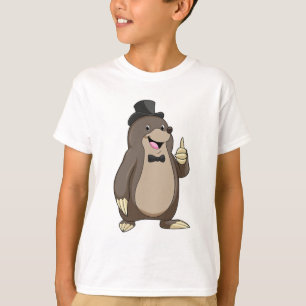 Moll som brudgum med slips t shirt