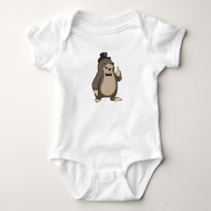 Moll som brudgum med slips t shirt