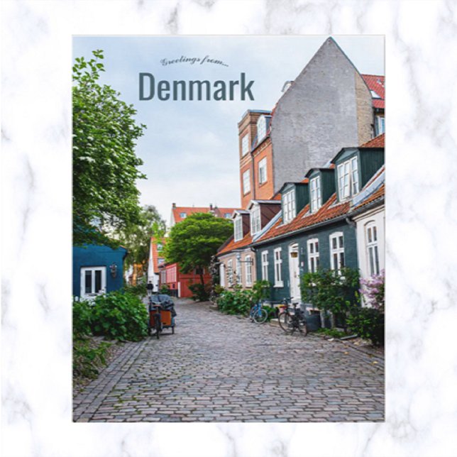 Møllestien Aarhus Danmark Vykort (Skapare uppladdad)