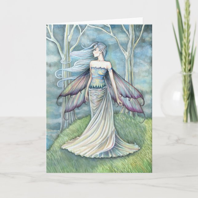 MollHarrisons "Eternity Fairy Greeting Card" Kort (Framsida)