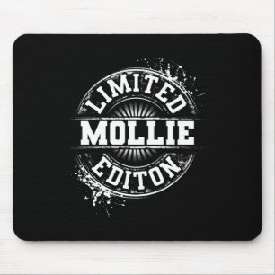 Mollie Limited Edition Rolig Personlig Namn Presen Musmatta
