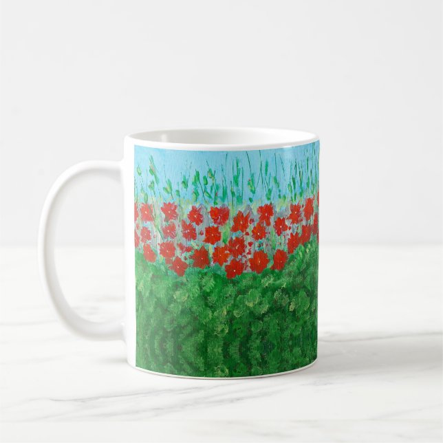 Mollies Ro Garden Coffee Mugg (Vänster)