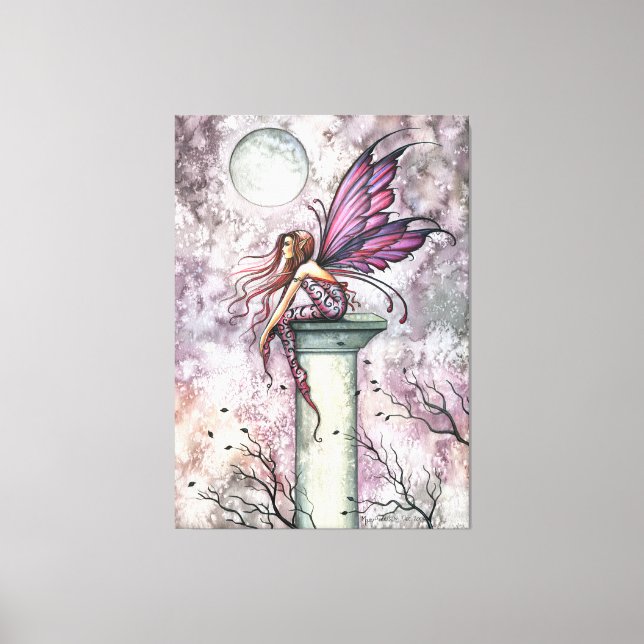 Mollison Harrisons uppslagsbild Fairy Fantasy Art Canvastryck (Framsida)