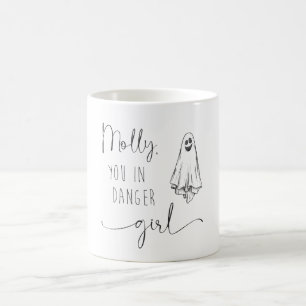 Molly du i fara, tjejen spöke mugg