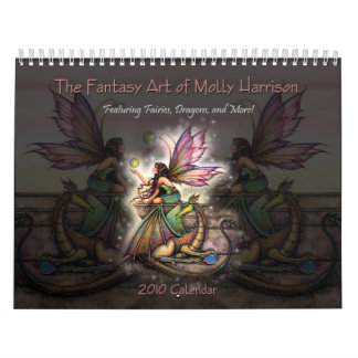 Molly Harrison 2010 Fantasy Art Calendar Kalender