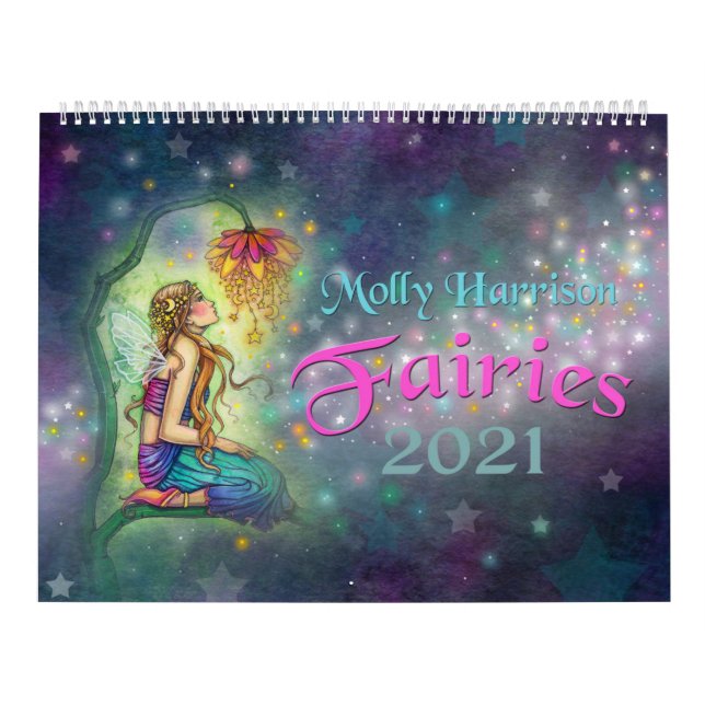 Molly Harrison Älvors 2021 Wall Calendar Kalender (Omslag)