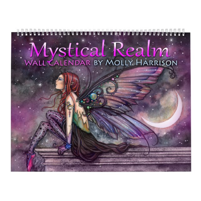 Molly Harrison Fantasy Fairy-kalender Kalender (Omslag)