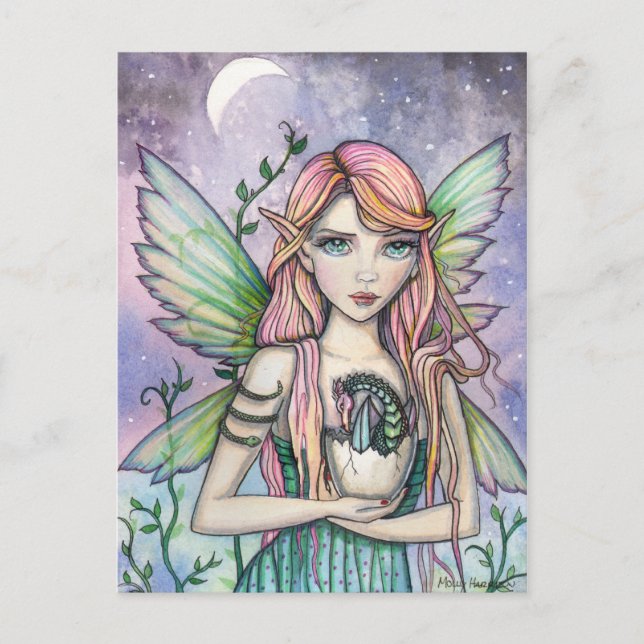 Molly Harrison-illustrationer Vykort (Framsida)