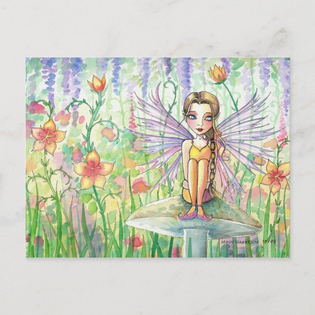 Molly Harrison-illustrationer Vykort (Framsida)