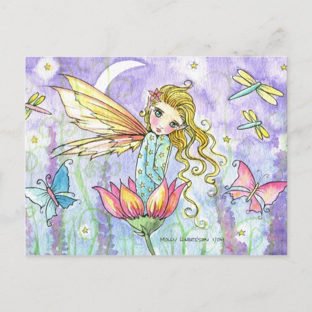 Molly Harrison-illustrationer Vykort (Framsida)