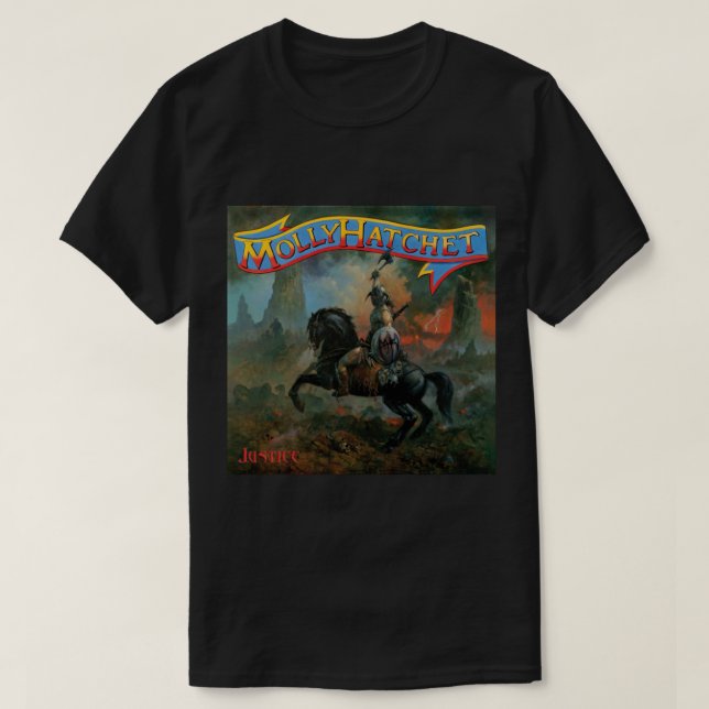 Molly Hatchet Justice Classic T-Shirt (Design framsida)