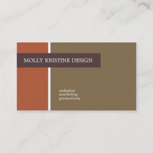 Molly Kristine Affärskorts Visitkort