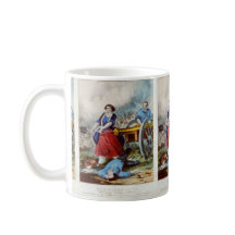 "Molly Pitcher" Revolutionary Krig Mugg
