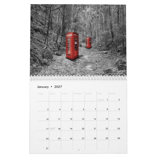 Mollyen älskade henne bända garden2 kalender (Jan 2027)