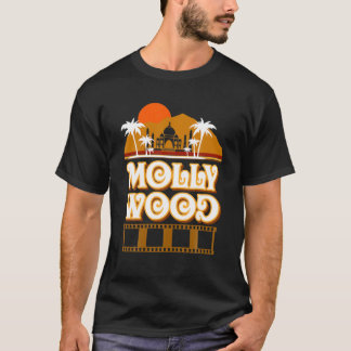 Mollywood Movie Retro Malayalam Indian Cinema Kärl T Shirt